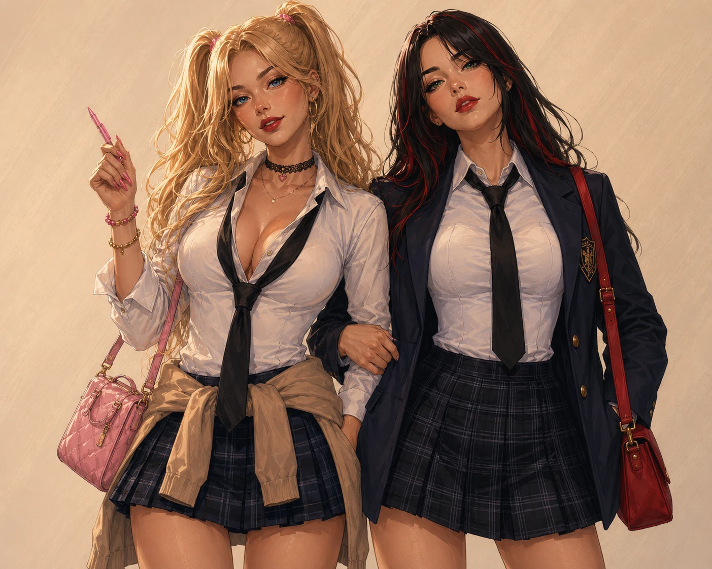 Anna and Susan the Gyarus friends thumbnail