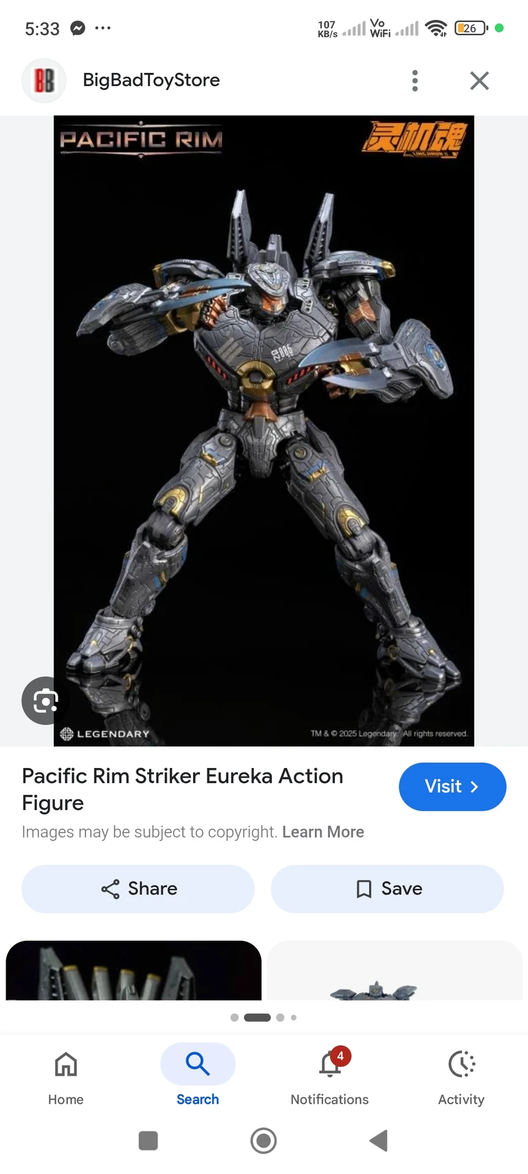 Striker Eureka (piloted by John and Becker) thumbnail