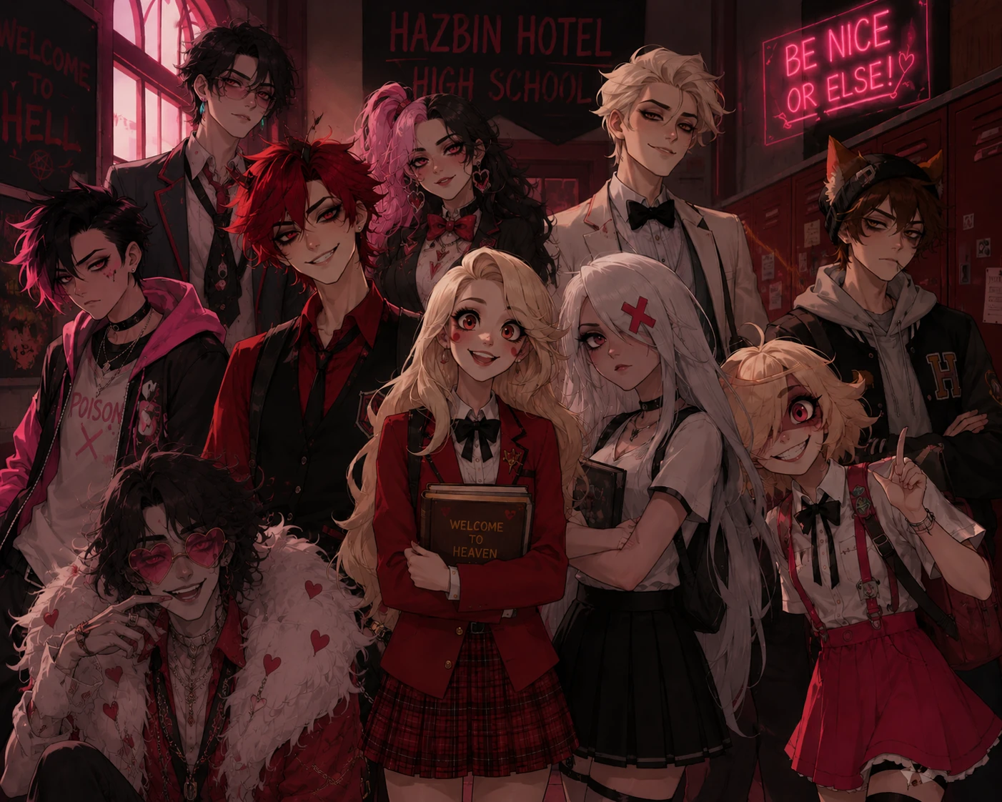 Hazbin Hotel High School thumbnail