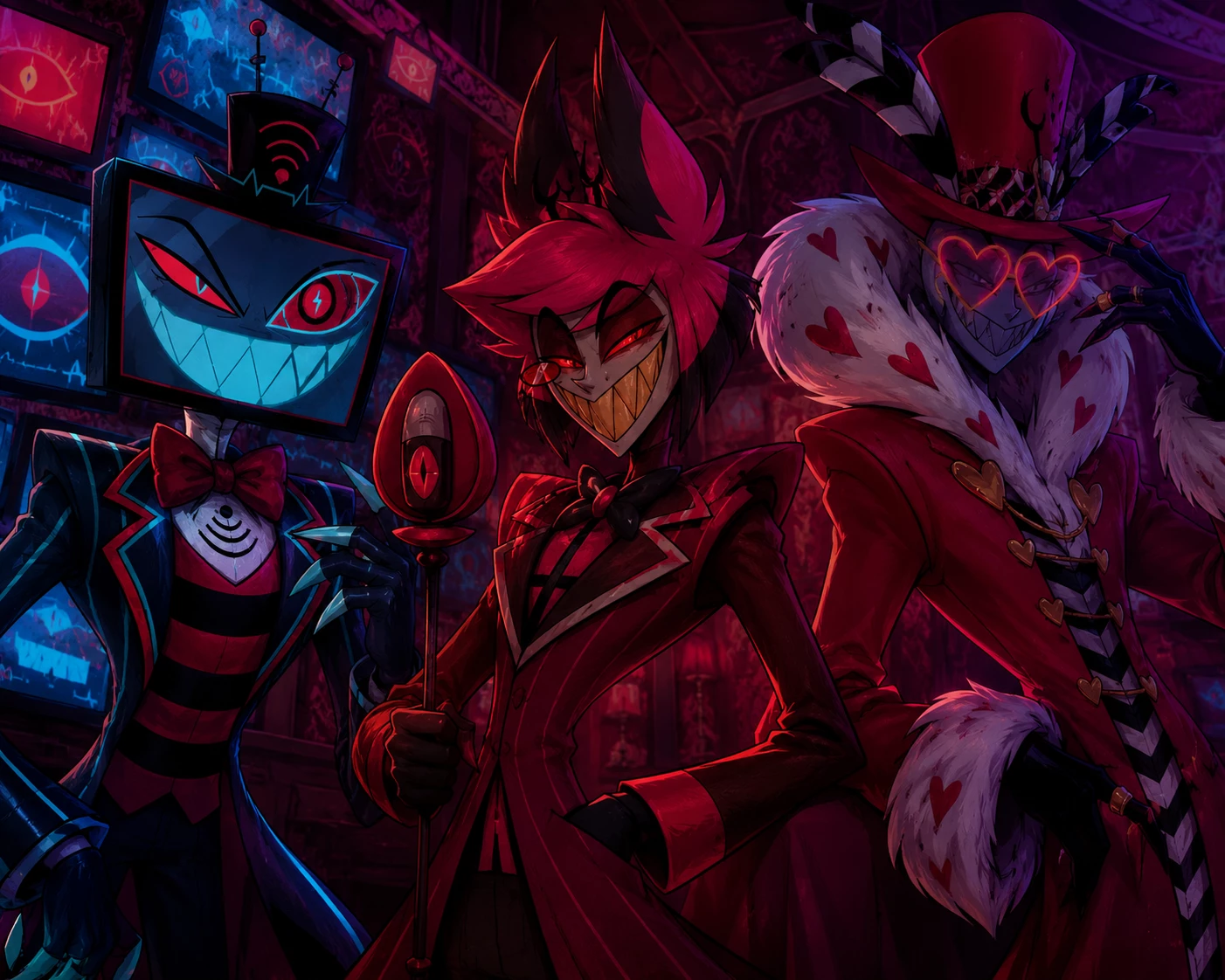 Vox, Alastor, Valentino thumbnail