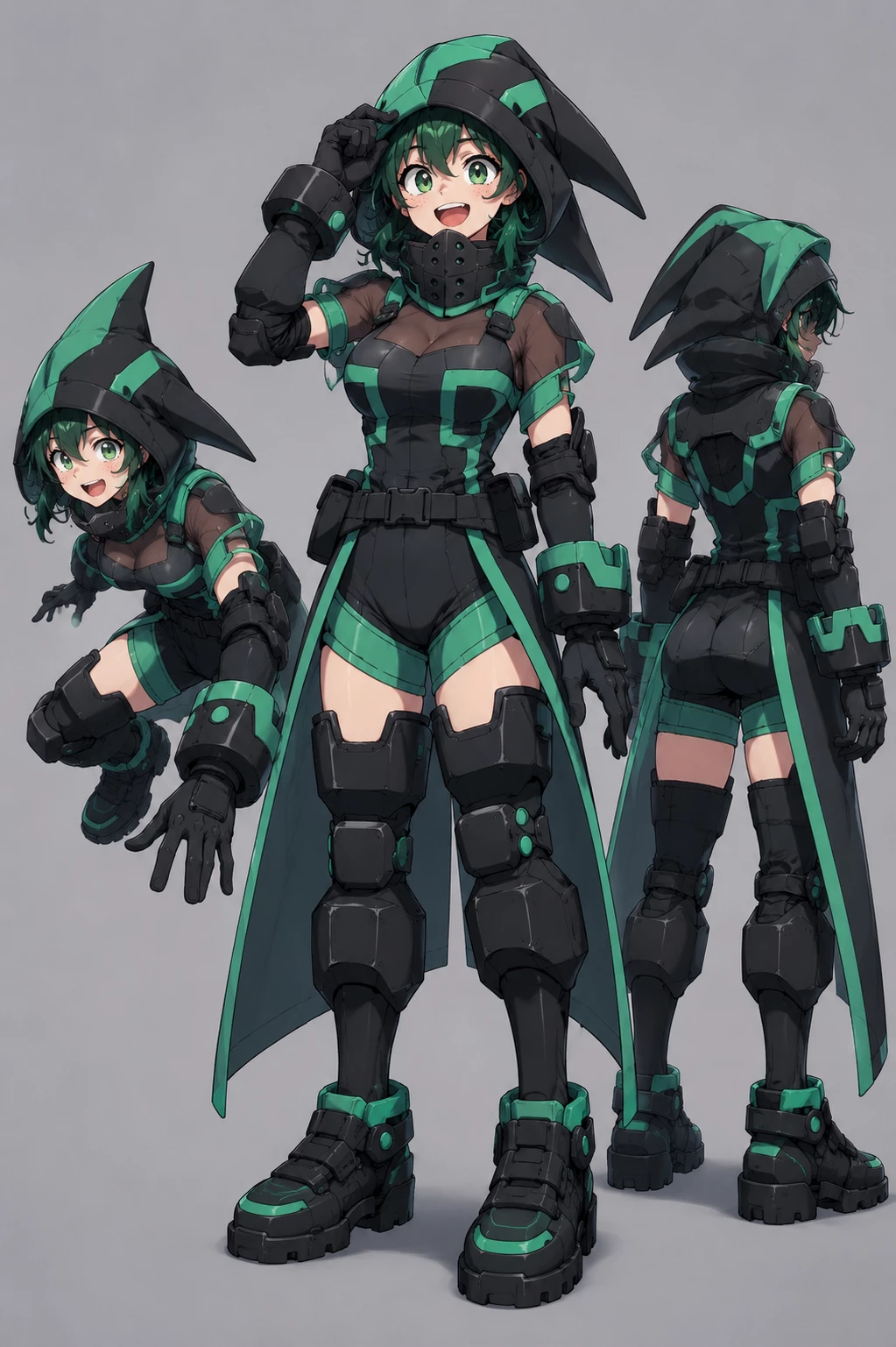 traje de Izuku versión femenino thumbnail