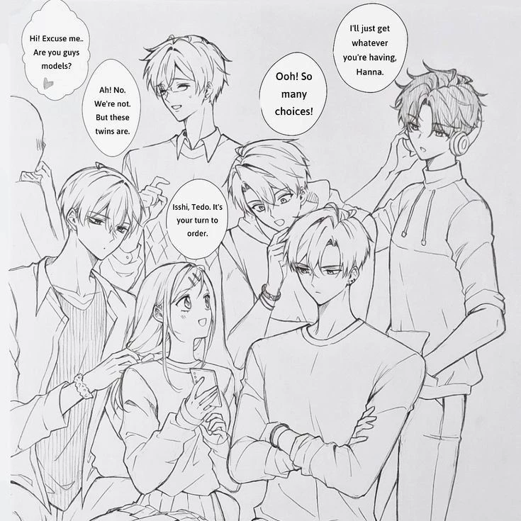 Hanna and her group of Guy friends thumbnail
