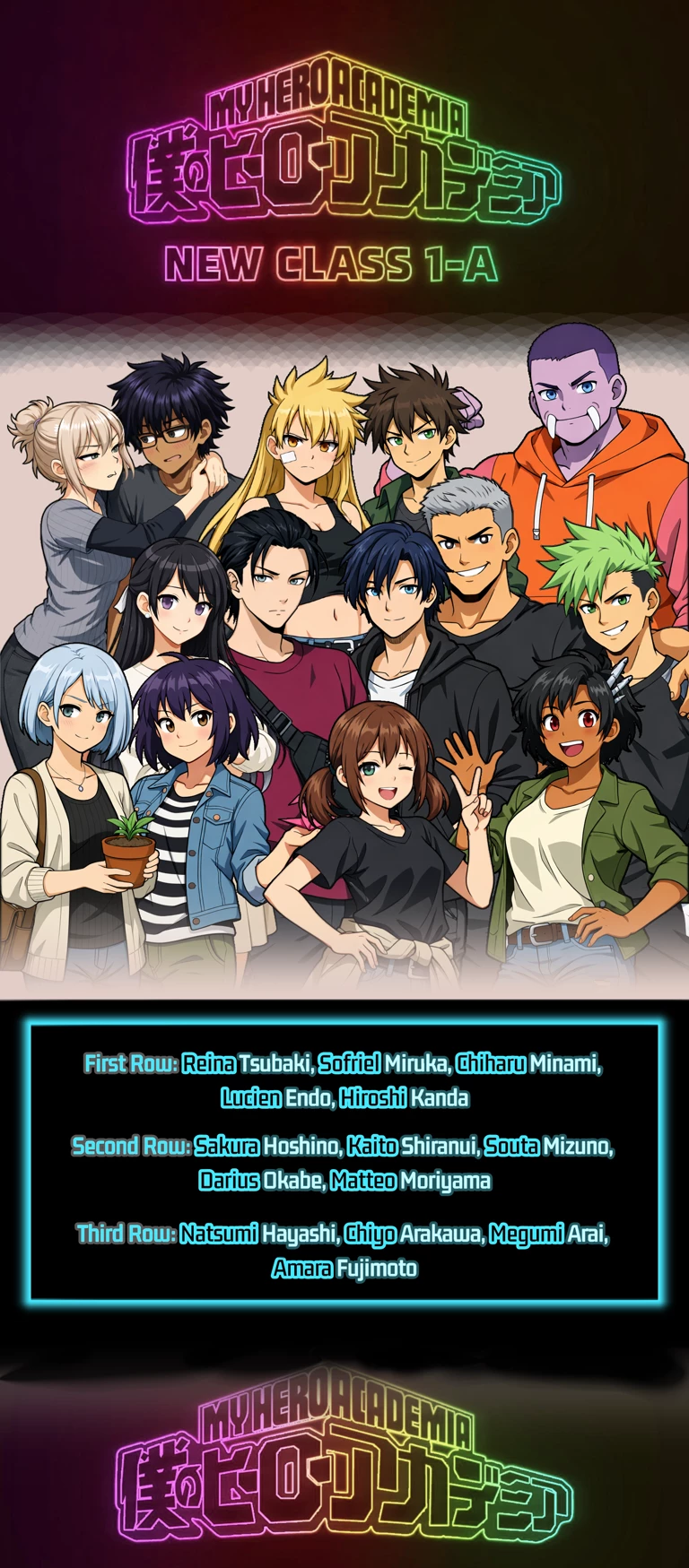 MHA - CLASS 1-A ( OCs only) thumbnail