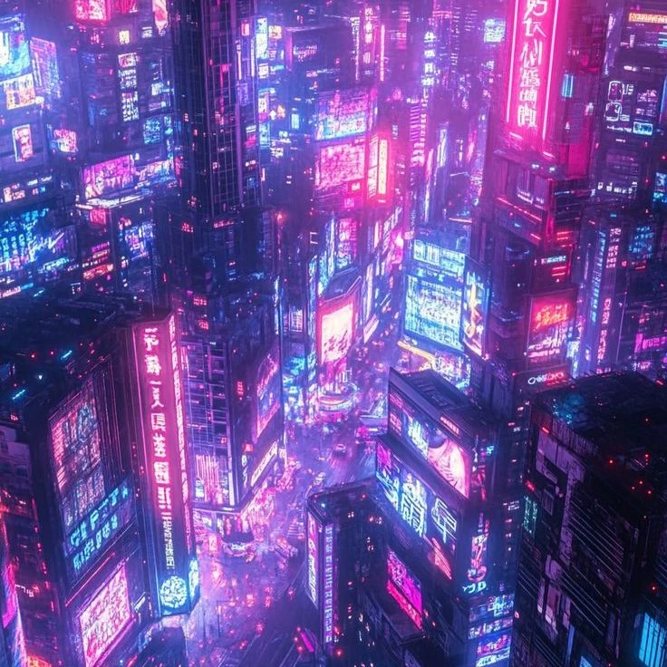 Crimson Byte (chaotic futuristic city of the year 4756) thumbnail
