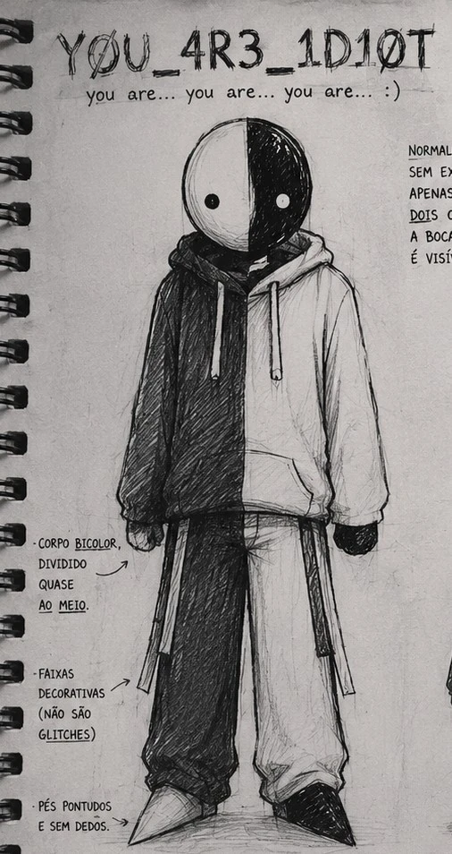 YØU\_4R3\_1D10T — Oc inspired by a virus (you are an idiot) thumbnail