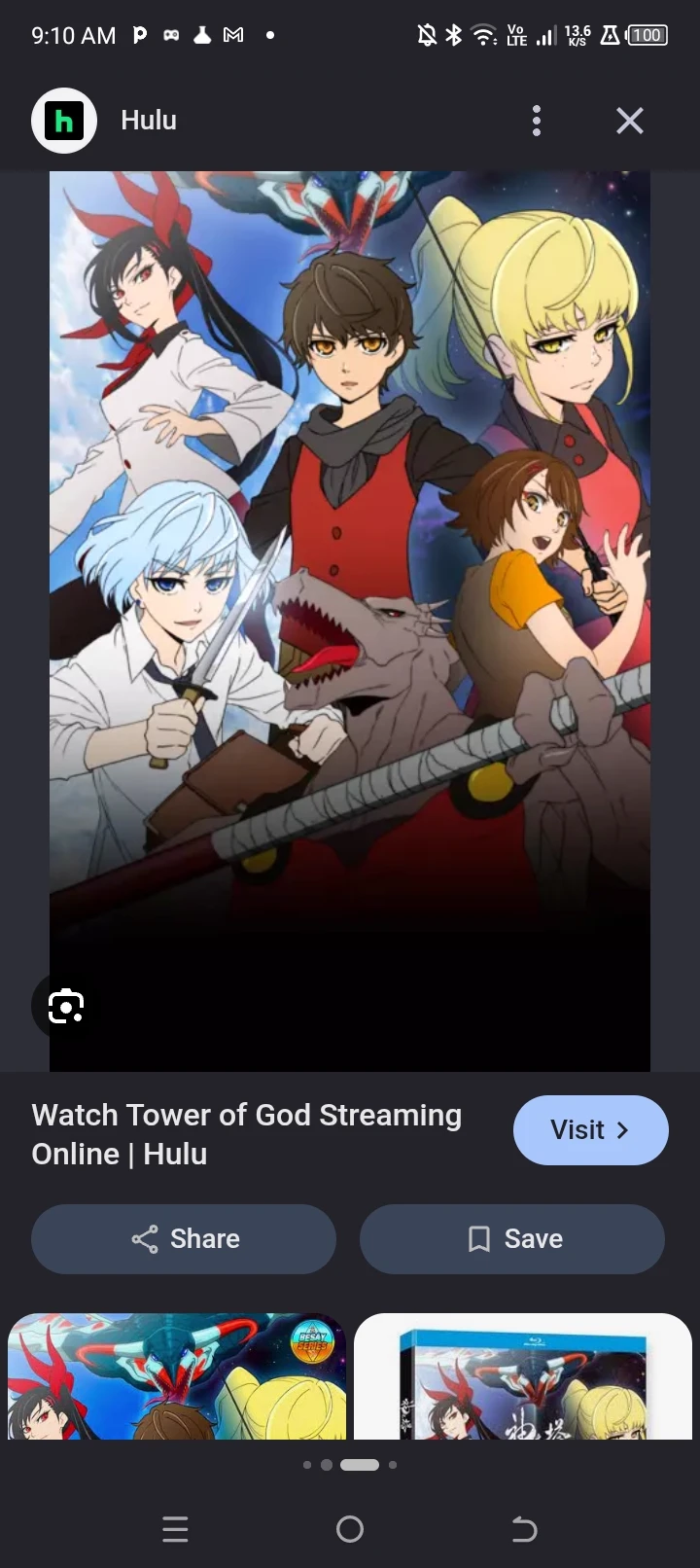 The Tower of God thumbnail