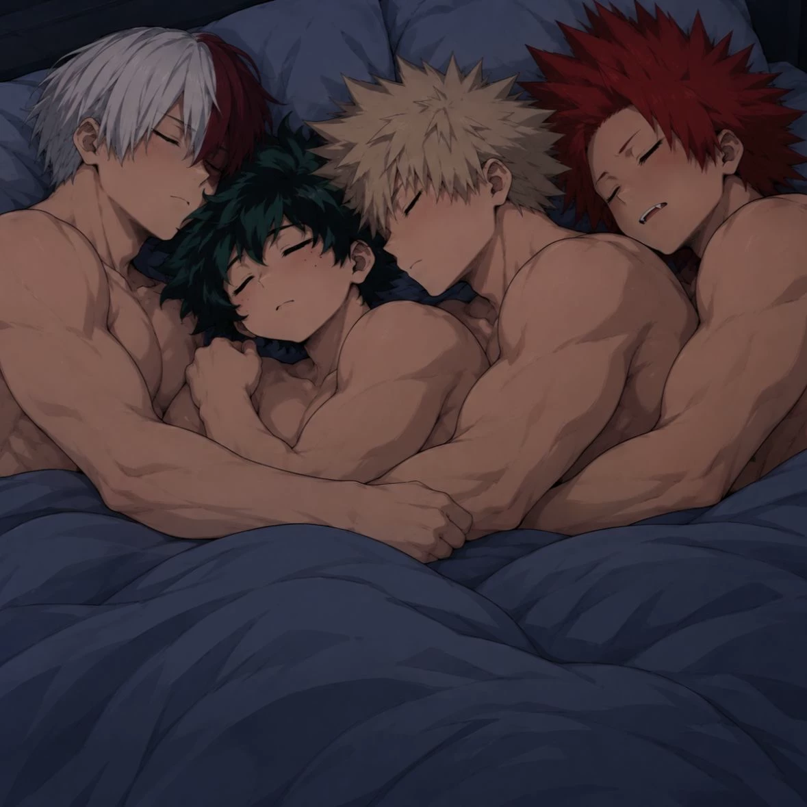 Shoto × Izuku × Katsuki × Eijirio thumbnail