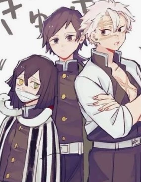 Sanemi Giyu and Obanai Husbands thumbnail