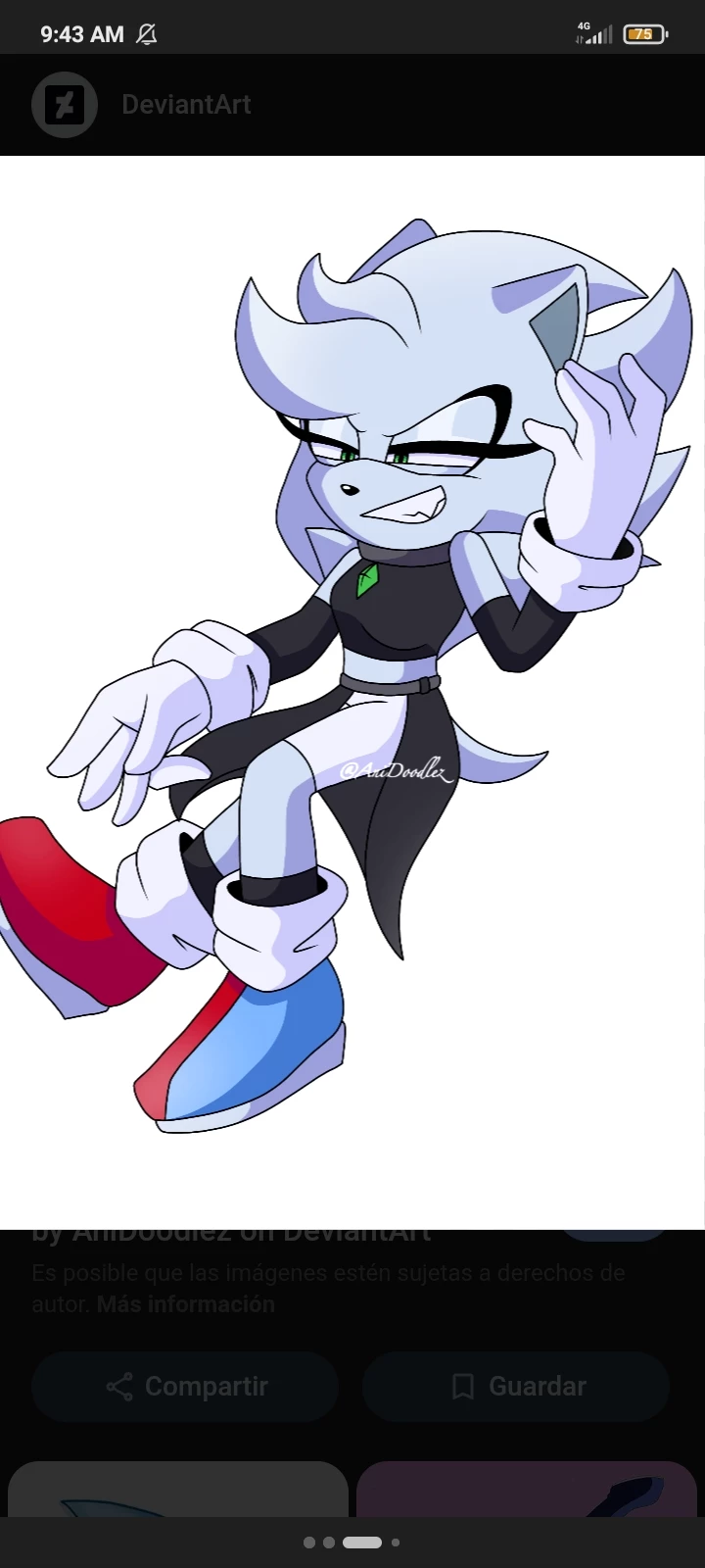 Nazo the Silver Hedgehog thumbnail