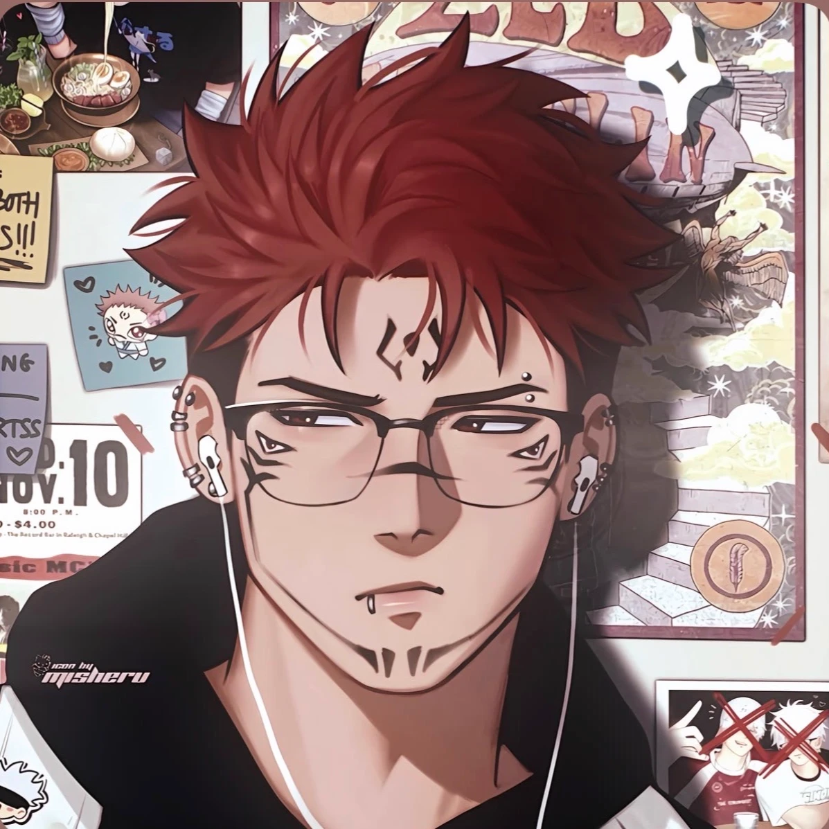 Ryoumen Sukuna nerd AU thumbnail