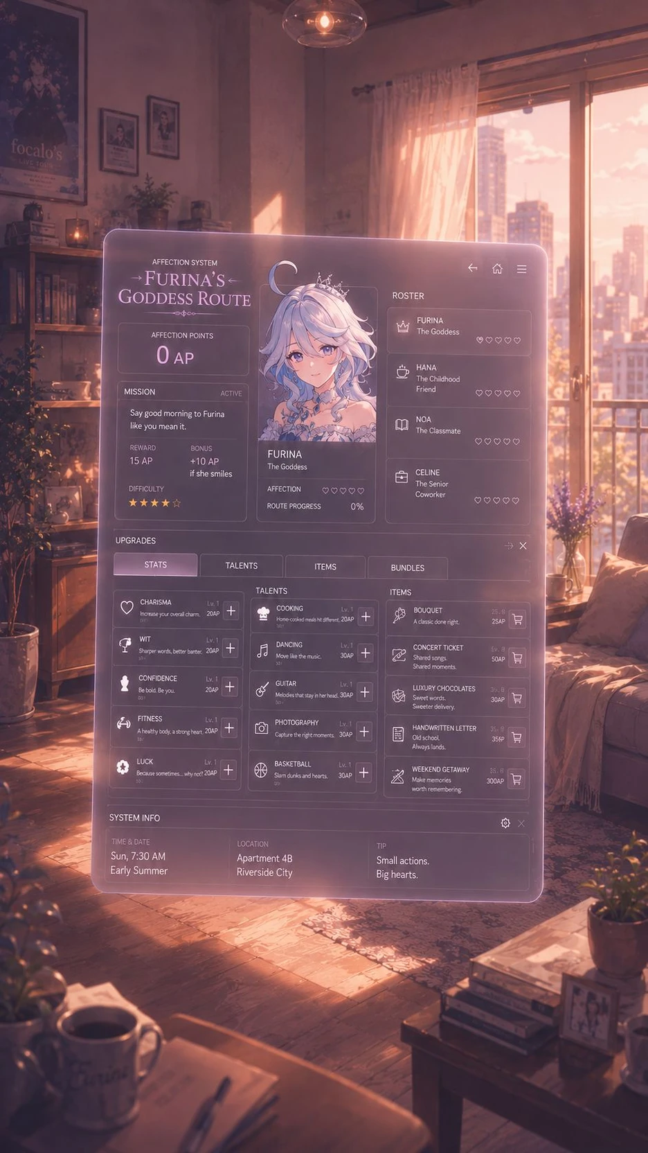 Affection System: Furina's Goddess Route thumbnail