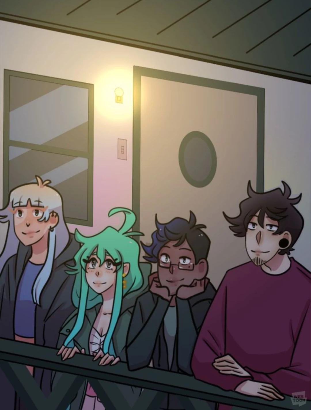 fall of space (webtoon) thumbnail