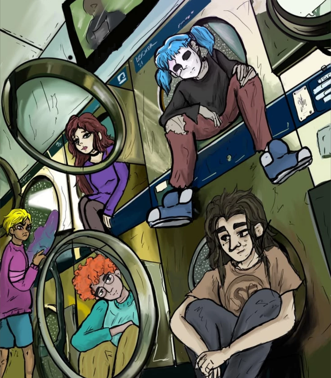 Sally face - high school thumbnail