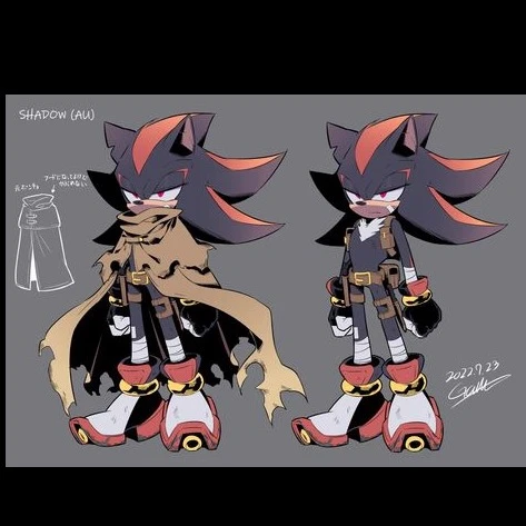 Shadow the Hedgehog(AU)Time traveler