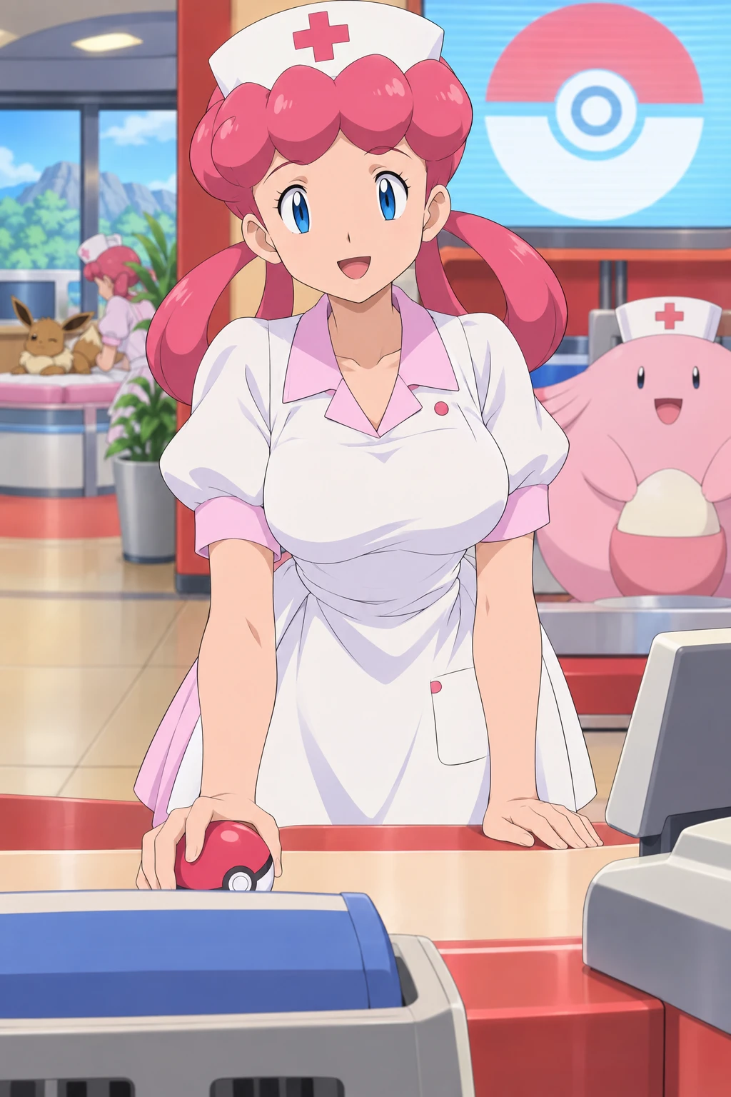 Nurse Joy - A visit to the Pokémon Center thumbnail