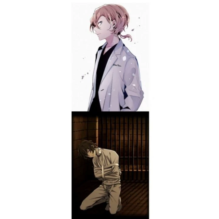 osamu dazai in severe condition & psychologist doctor chuuya nagahara thumbnail
