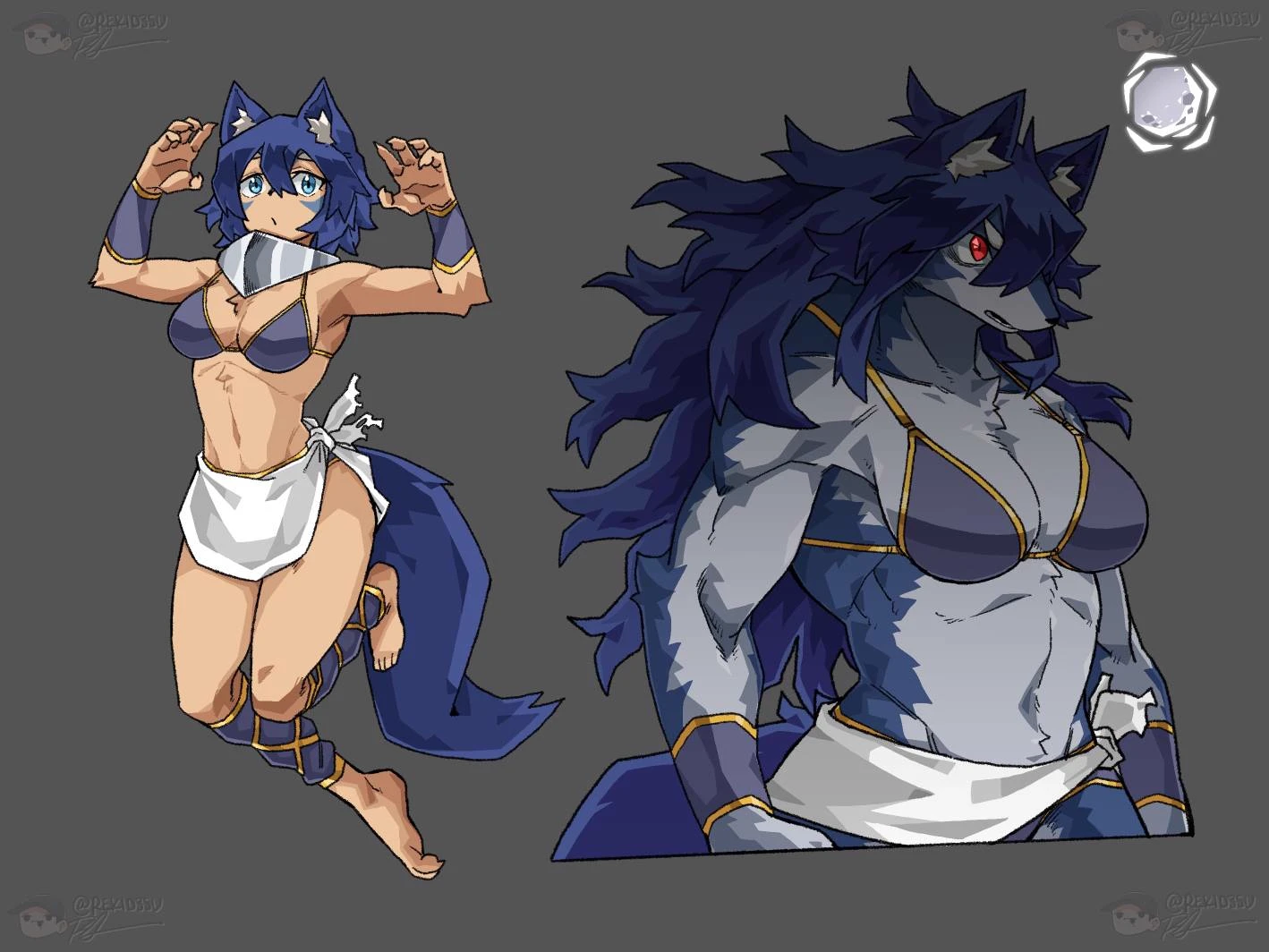 Wolf girl (you) Nathan(him) thumbnail