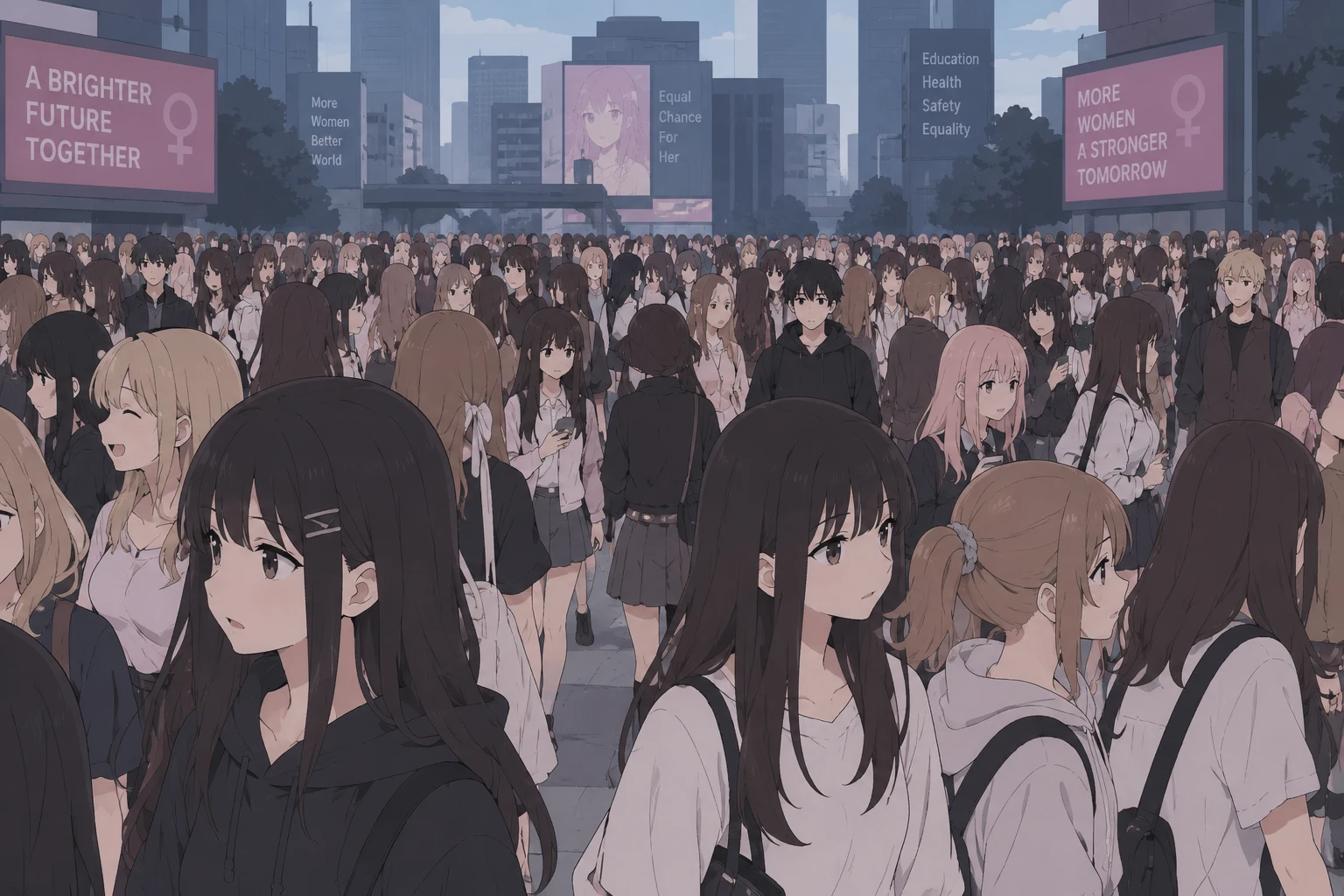 A world with gender imbalance. thumbnail