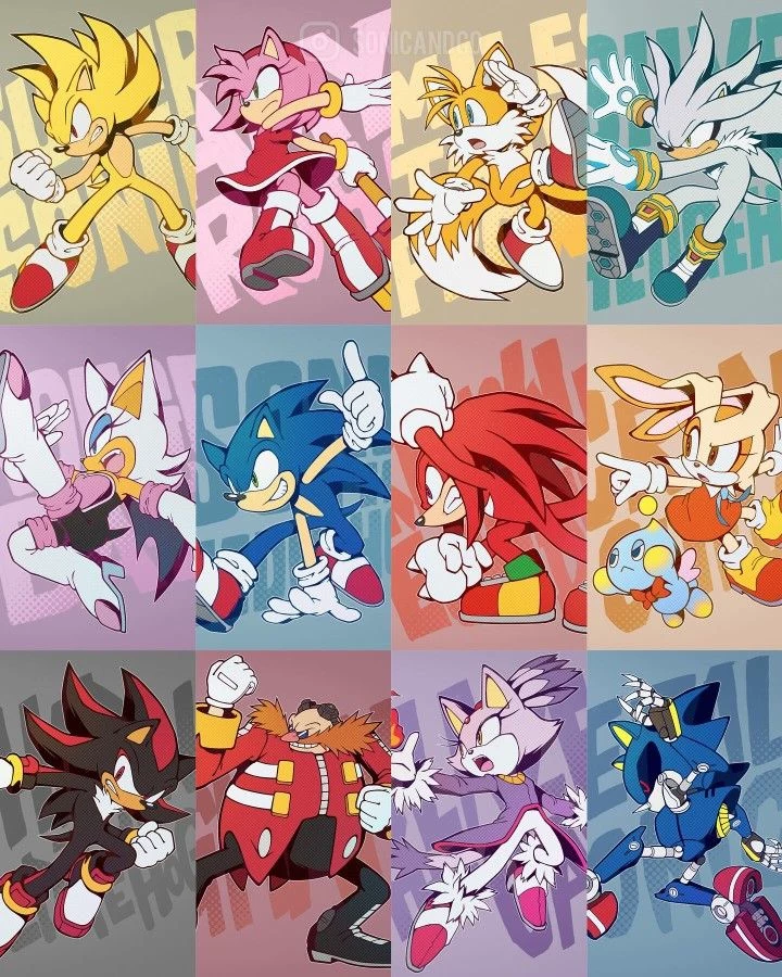Sonic and his team thumbnail