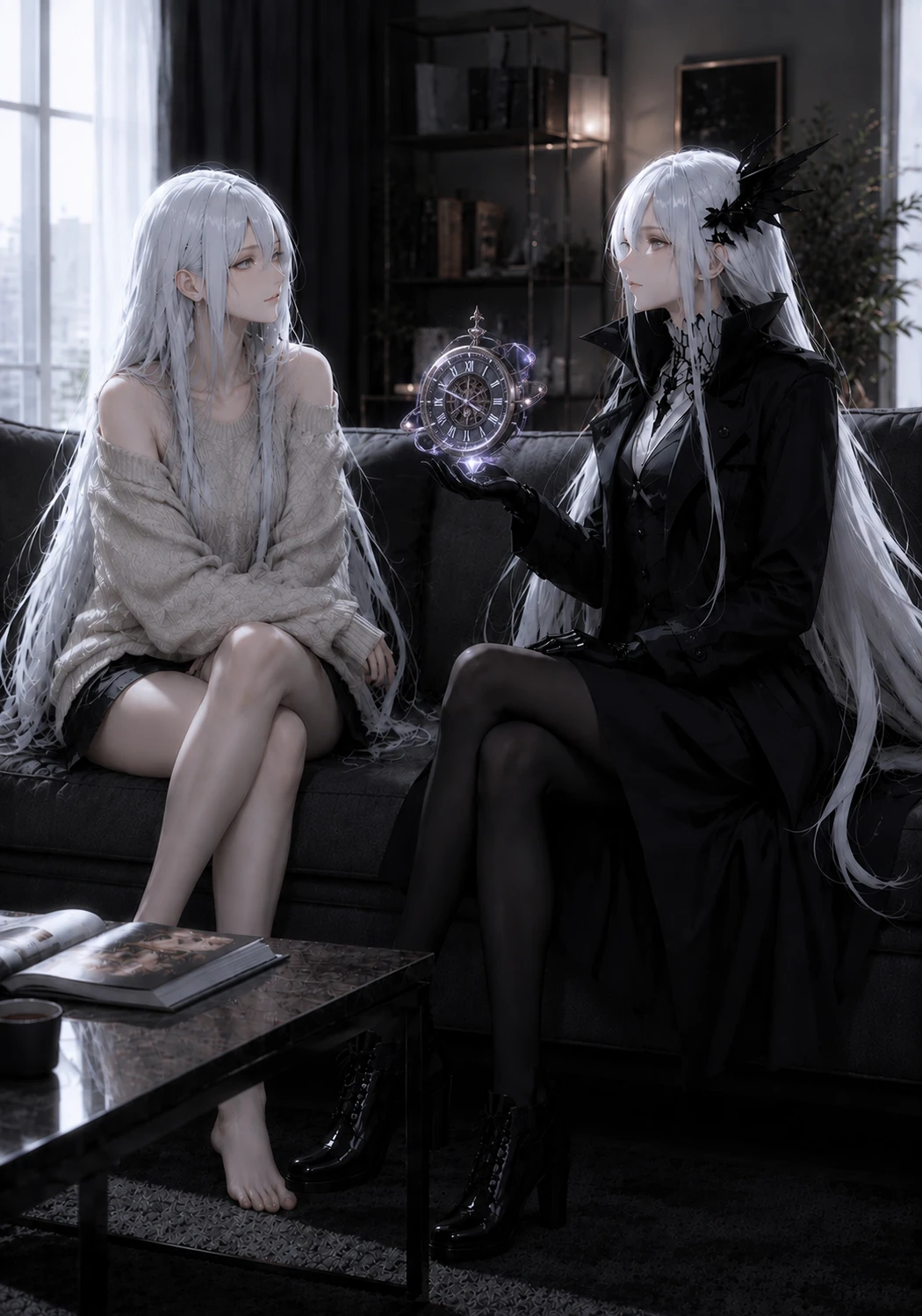 Evelyn (Current Wife, Left) & Evelyn Prime / Future Evelyn (Future Wife, Right) thumbnail