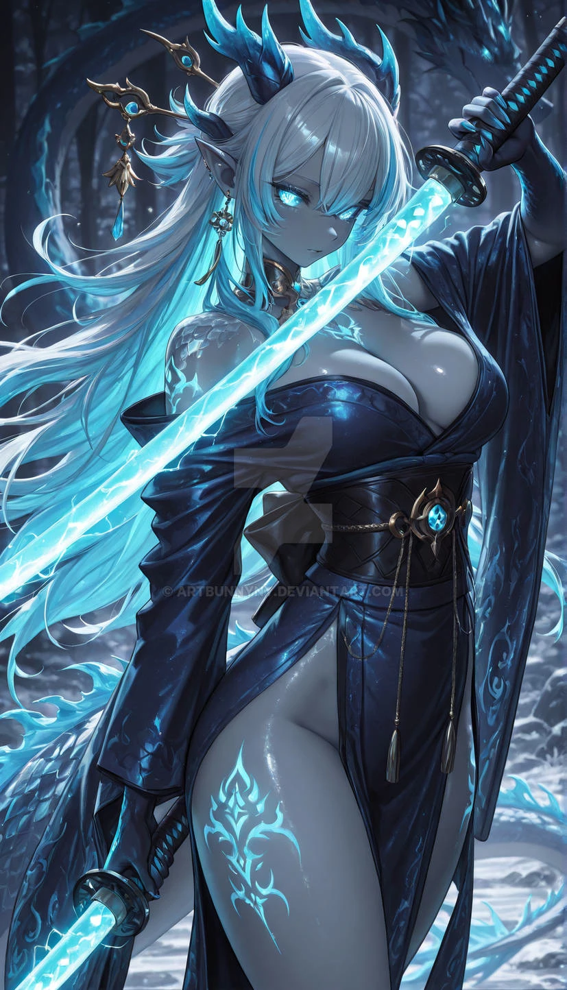 Shizuka Ryūzaki (The Heiress of the Blue Dragon and the Twin Swords) thumbnail