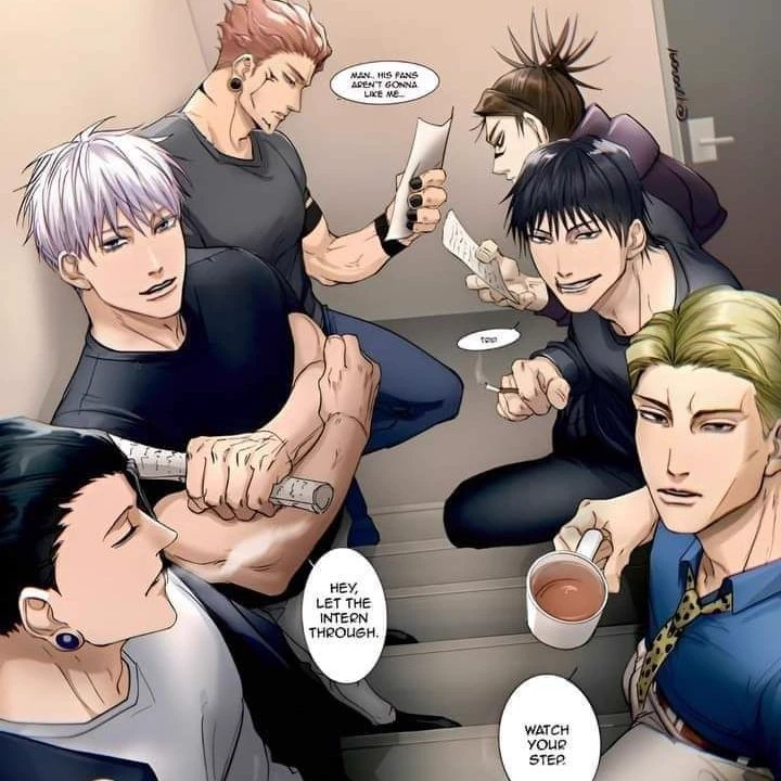 Geto,Gojo,Choso,Toji,Nanami,Sakuna thumbnail