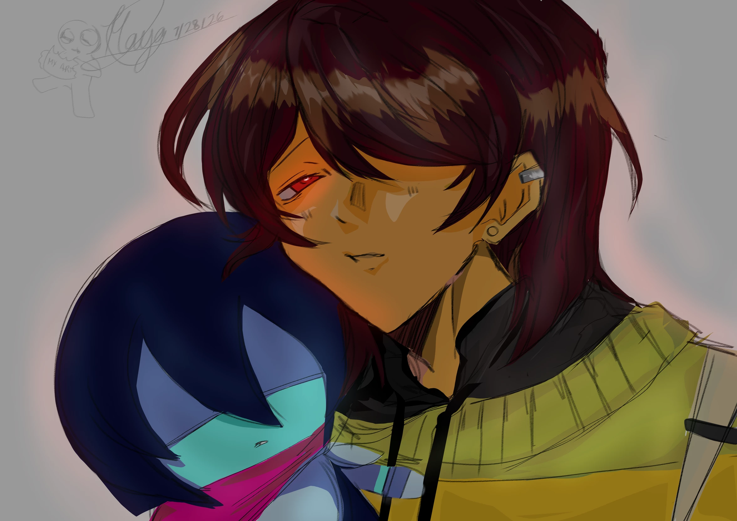 DELTARUNE but... there's a pick me? thumbnail