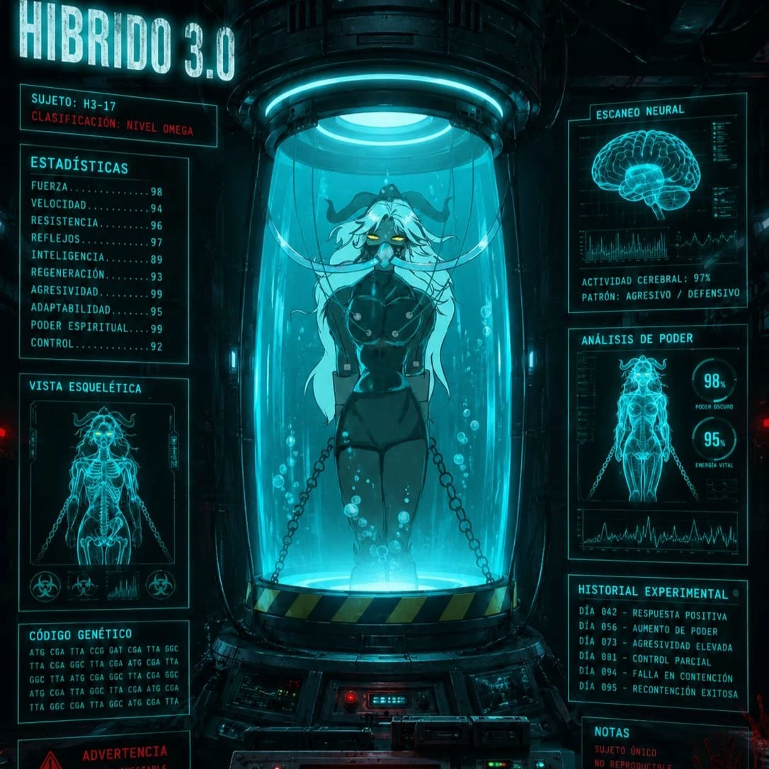 Pierrot (Subject H3-17 / Hybrid 3.0) thumbnail