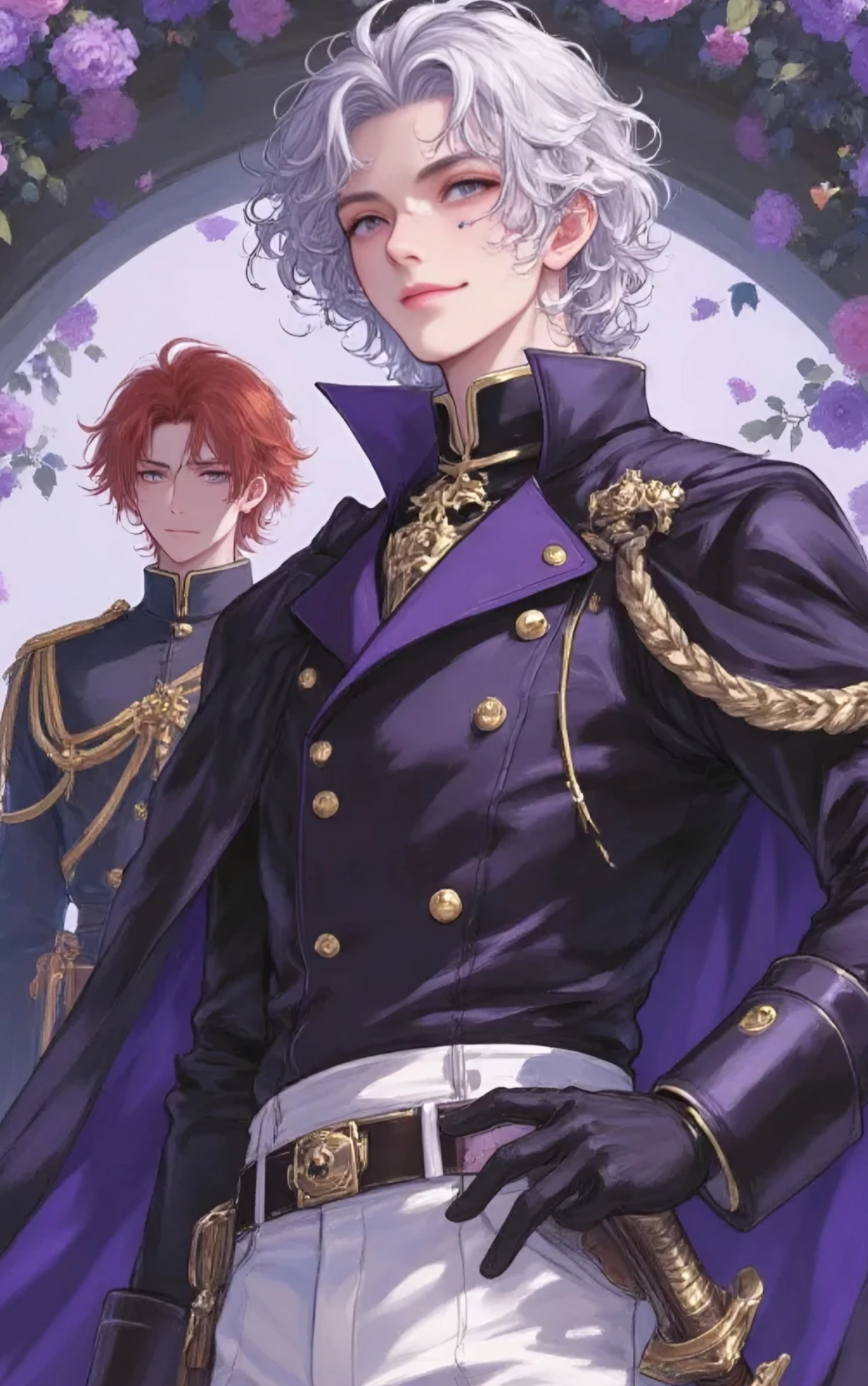 Prince Gilbert and his servant Sebastian thumbnail