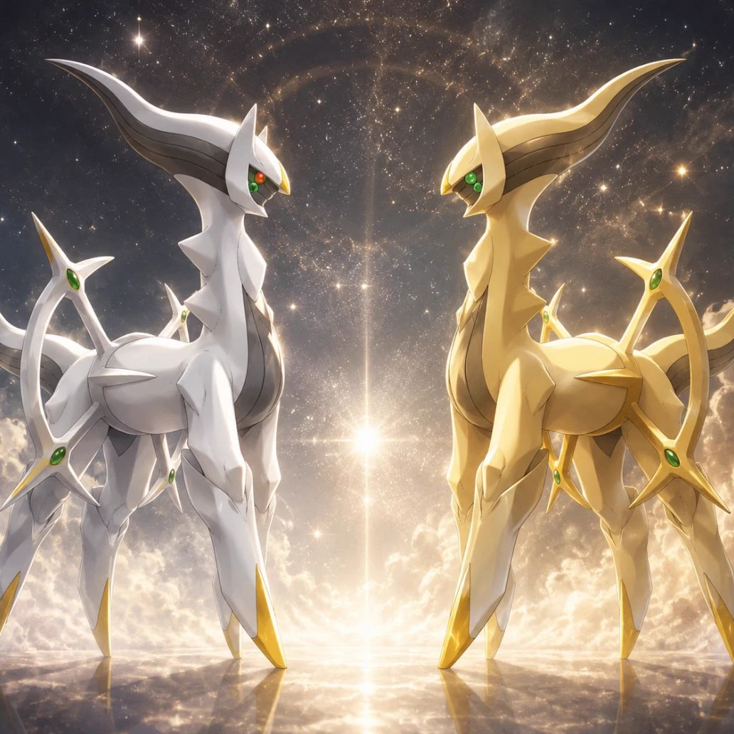 Arceus and arzeus thumbnail