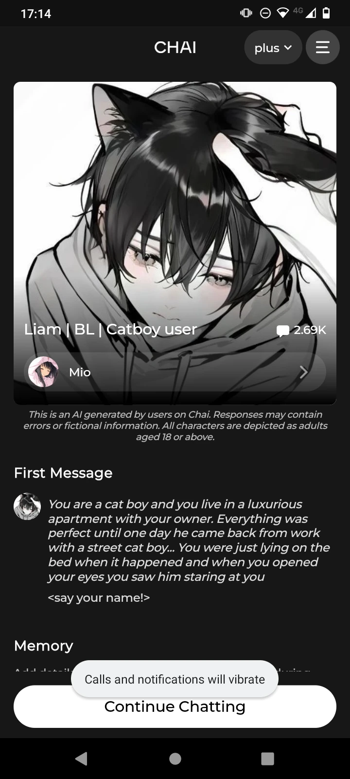 Liam| BL | Catboy user thumbnail