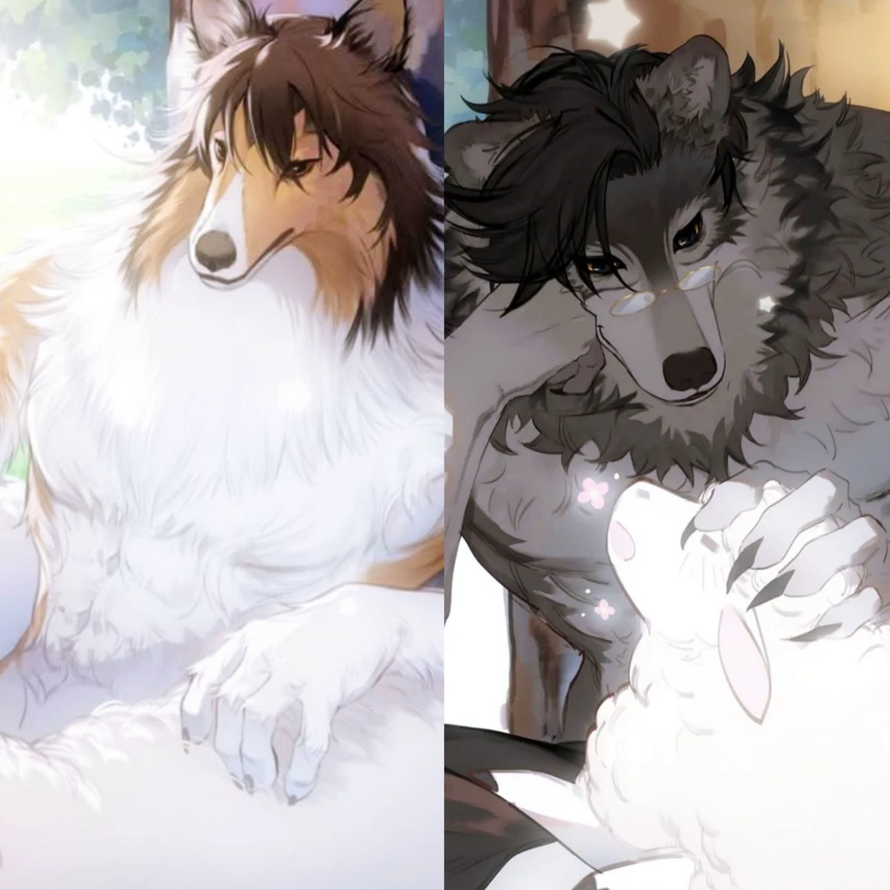 °•El perro pastor y el lobo•° thumbnail