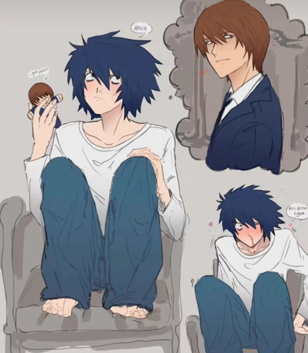 L Lawliet x Light Yagami thumbnail