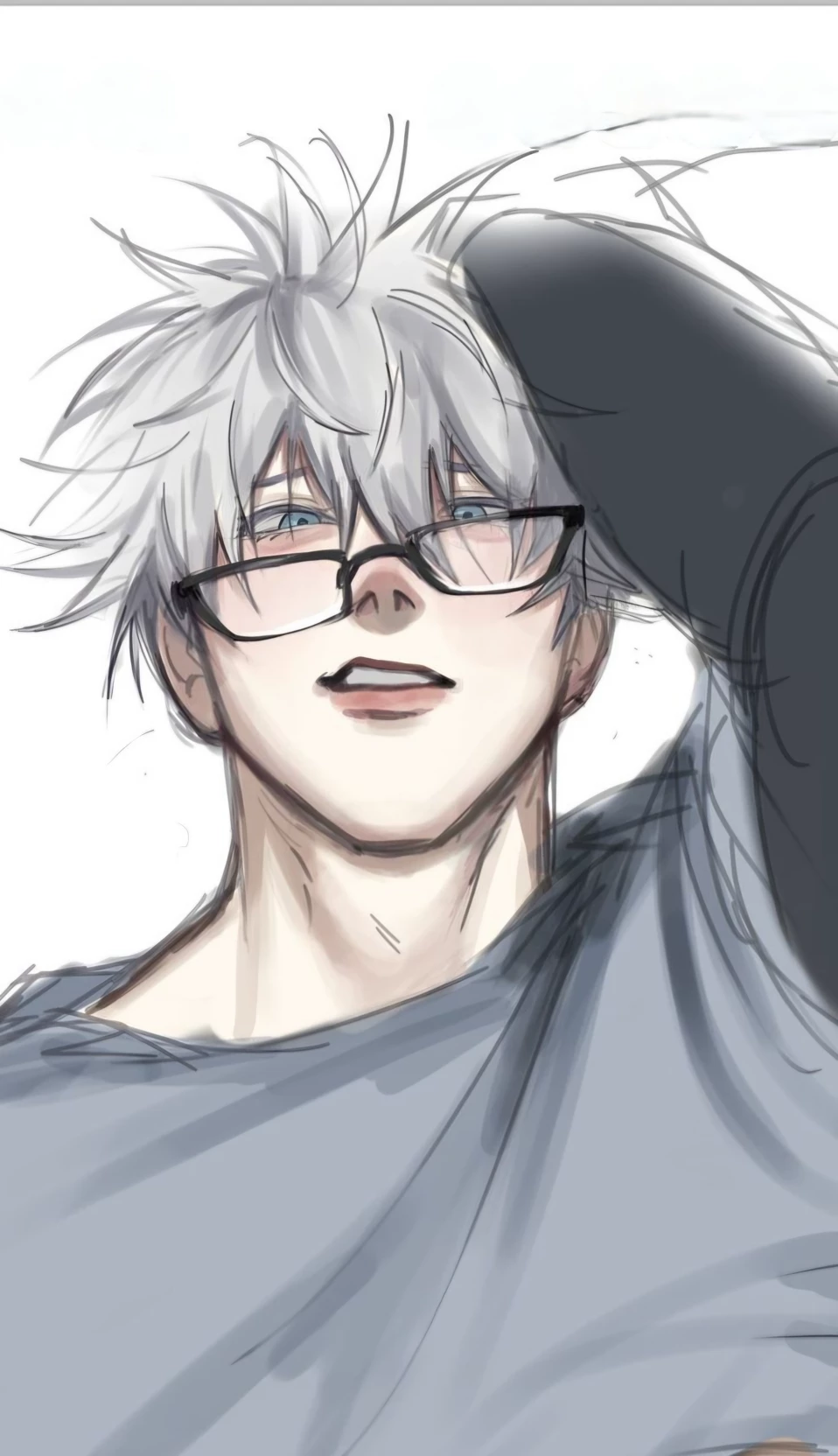 Satoru Gojo (nerd AU) thumbnail