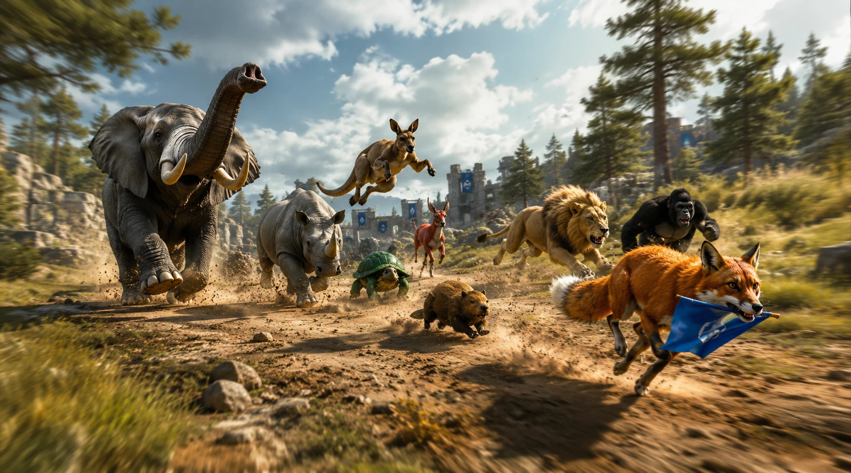 🦊 Animals: Capture the Flag thumbnail