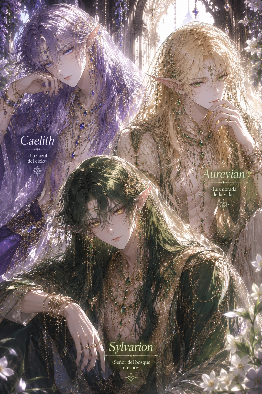 Caelith, Aurevian & Sylvarion \| Inverse Harem thumbnail