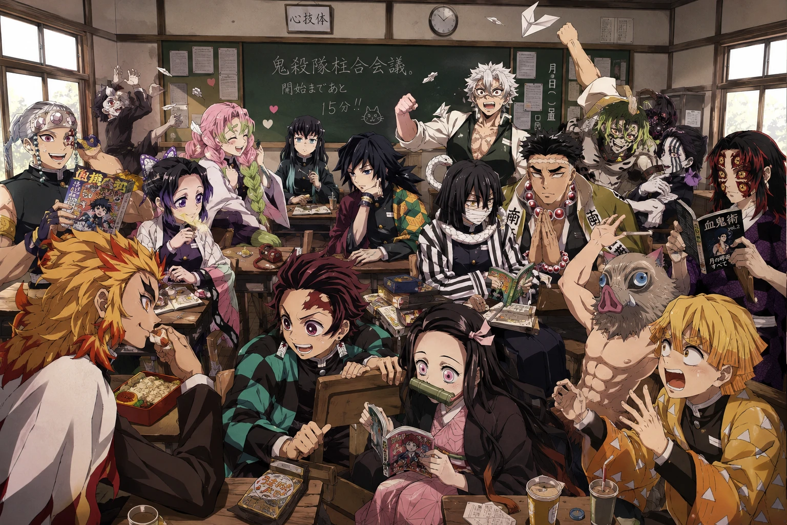 Demon slayer school thumbnail