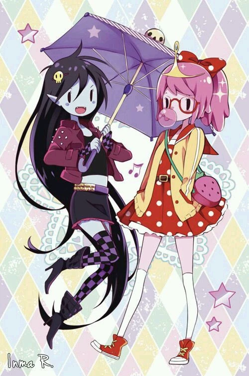 Marceline and princess Bubblegum! (Bonnibel) thumbnail