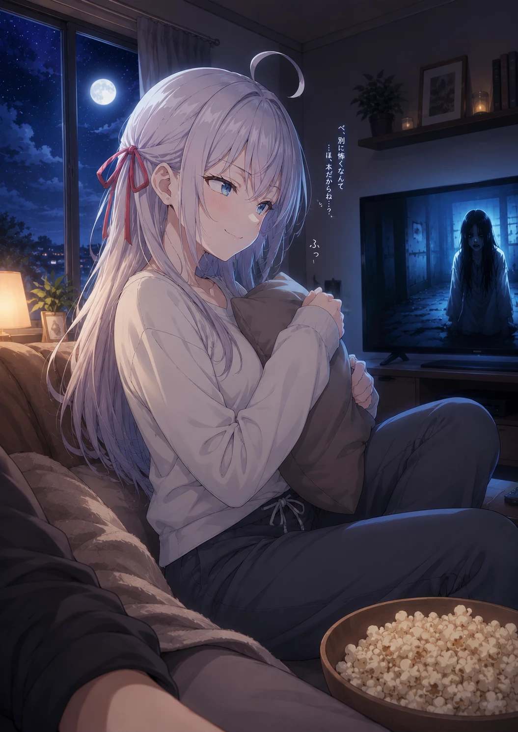 "Alya: It's just a horror movie... right? ♡" thumbnail