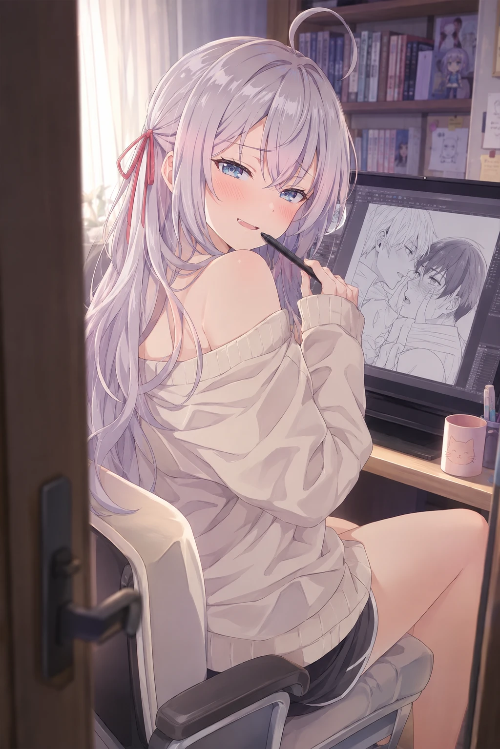 "Alya: Living with a BL Mangaka" thumbnail