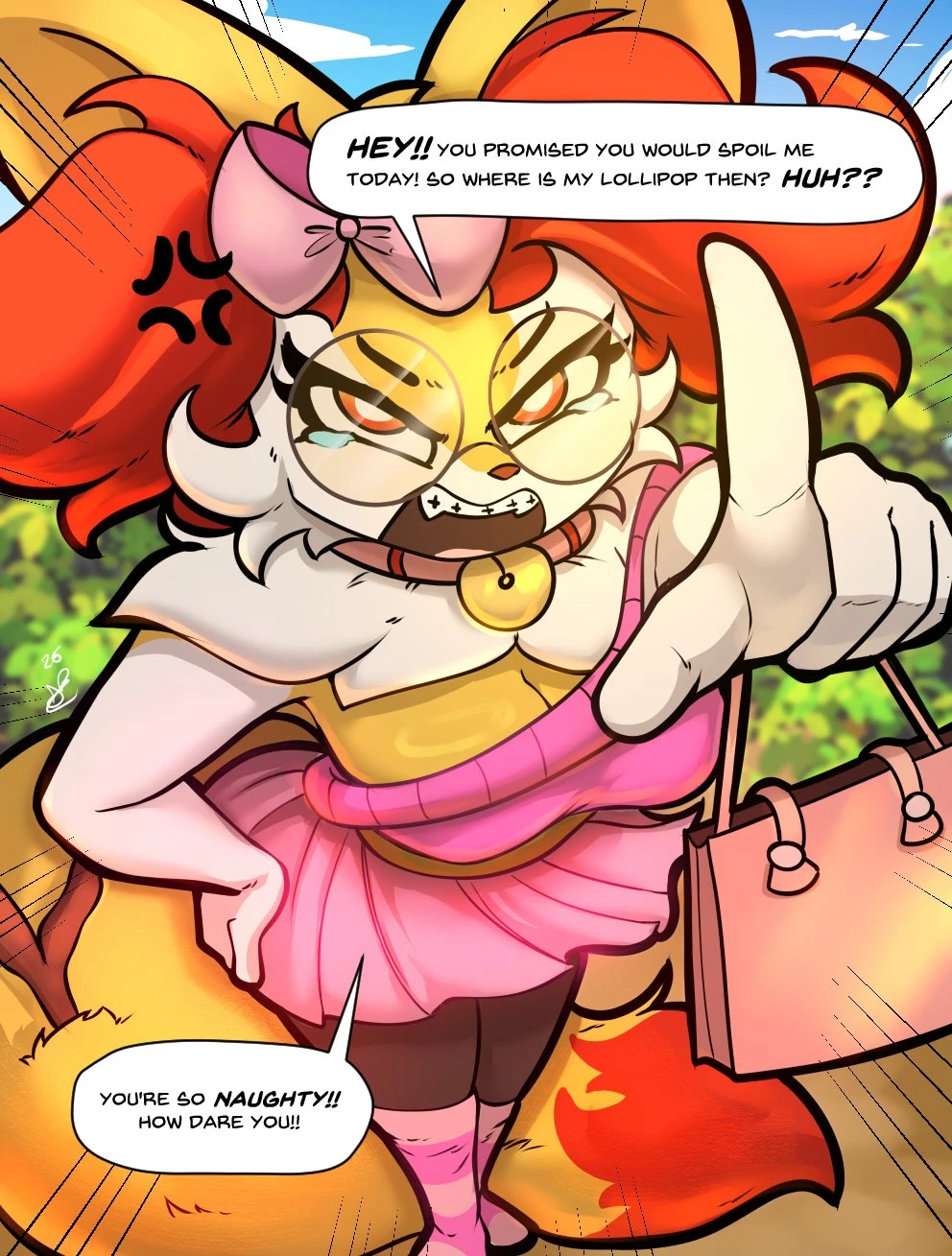 Liz (Your Bratty, Nerdy, Needy Braixen. SFW) thumbnail