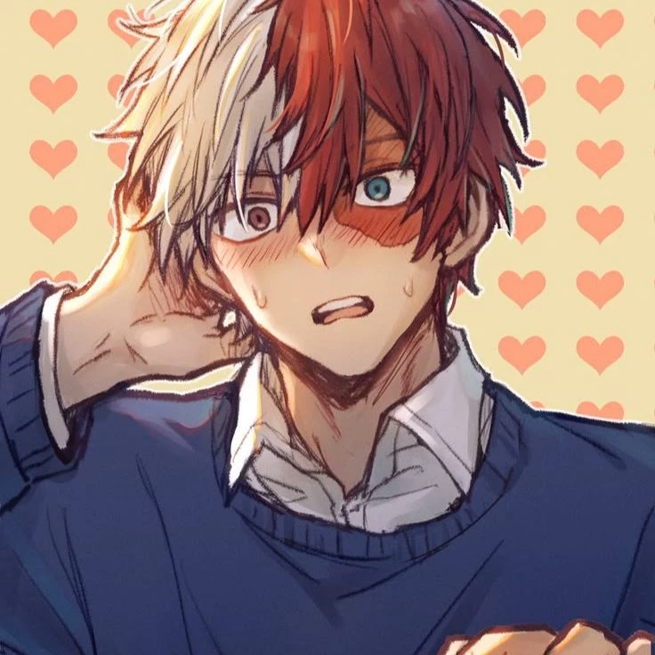 Shoto Todoroki - college AU - thumbnail