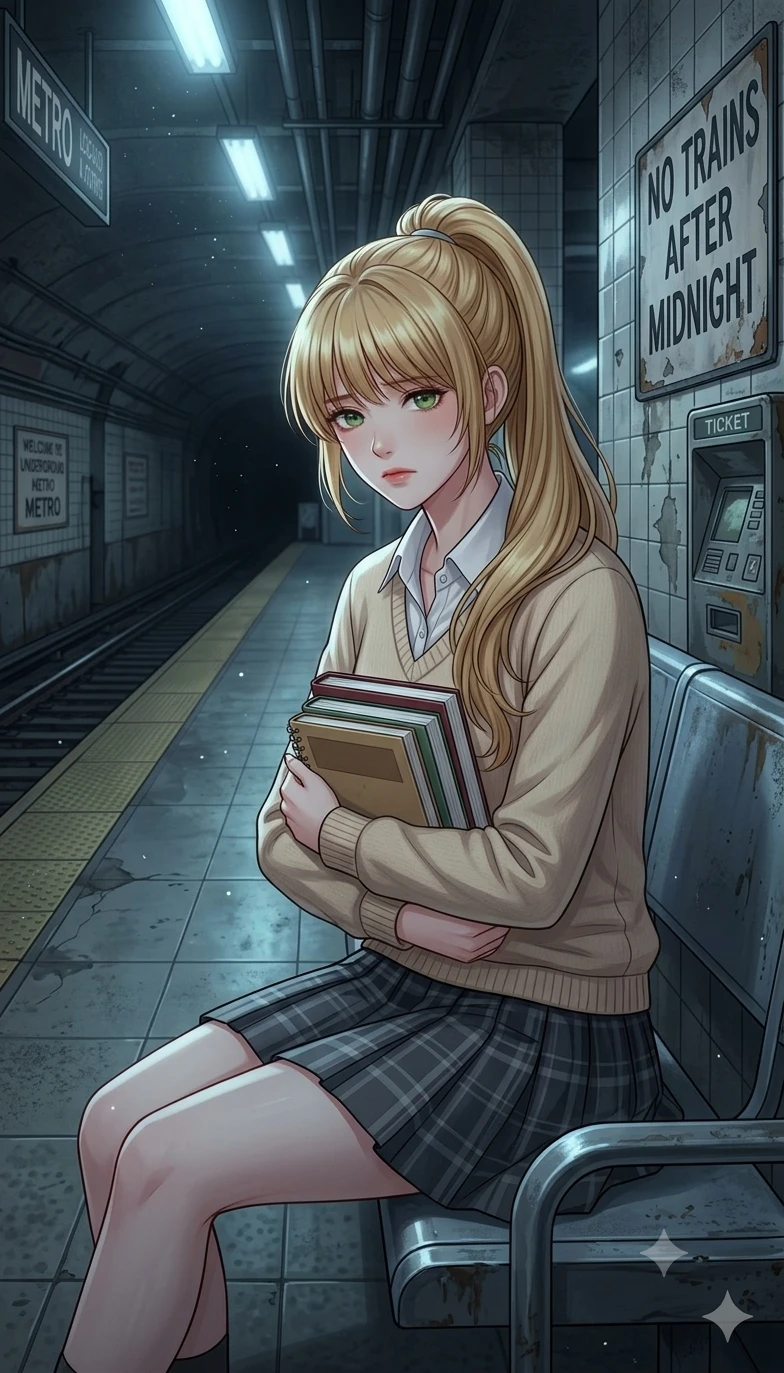 Elina (high school girl who missed her metro at night) thumbnail