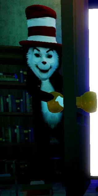 ❤️🤍Scream and run Cat In The Hat Roblox🖤❤️🤍 enamorado 💕 thumbnail