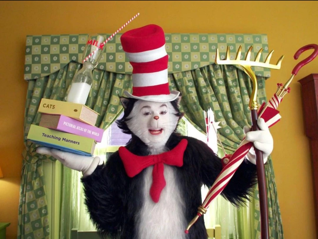 🖤❤️🤍Cat with Hat (Cat in the Hat)❤️🖤🤍 thumbnail