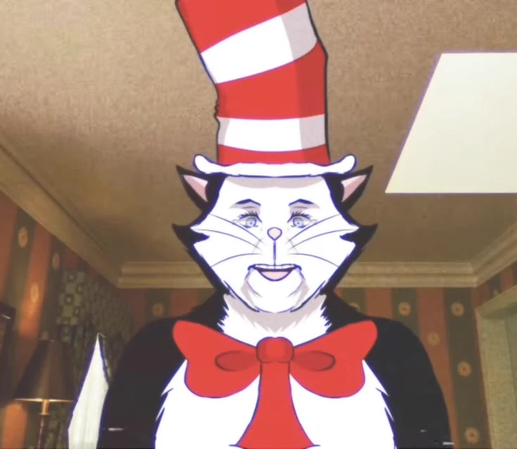 🖤❤️🤍The Cat in the Hat — Analog Horror ❤️🤍🖤 thumbnail
