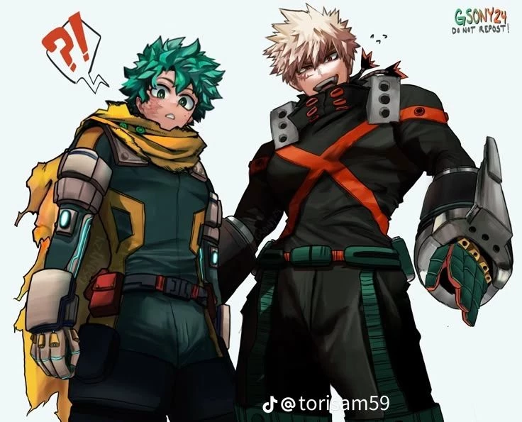 Bakugo and Izuku thumbnail