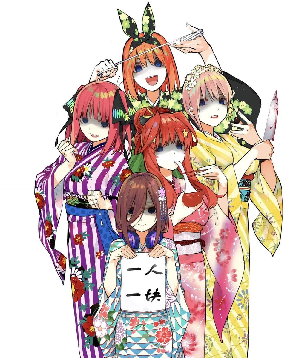 The Nakano Quintuplets (Yandere: Is Obsession Love?) thumbnail