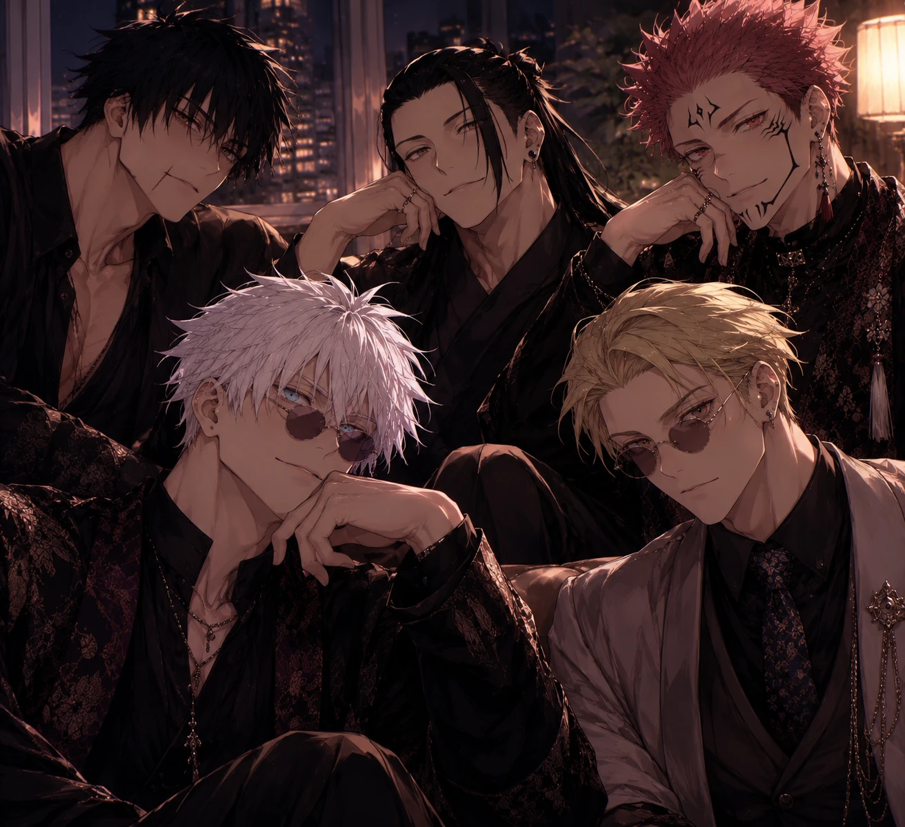 Satoru Gojo. Toji Fushiguro. Kento Nanami. Suguru Ghetto. Ryumen Sukuna thumbnail