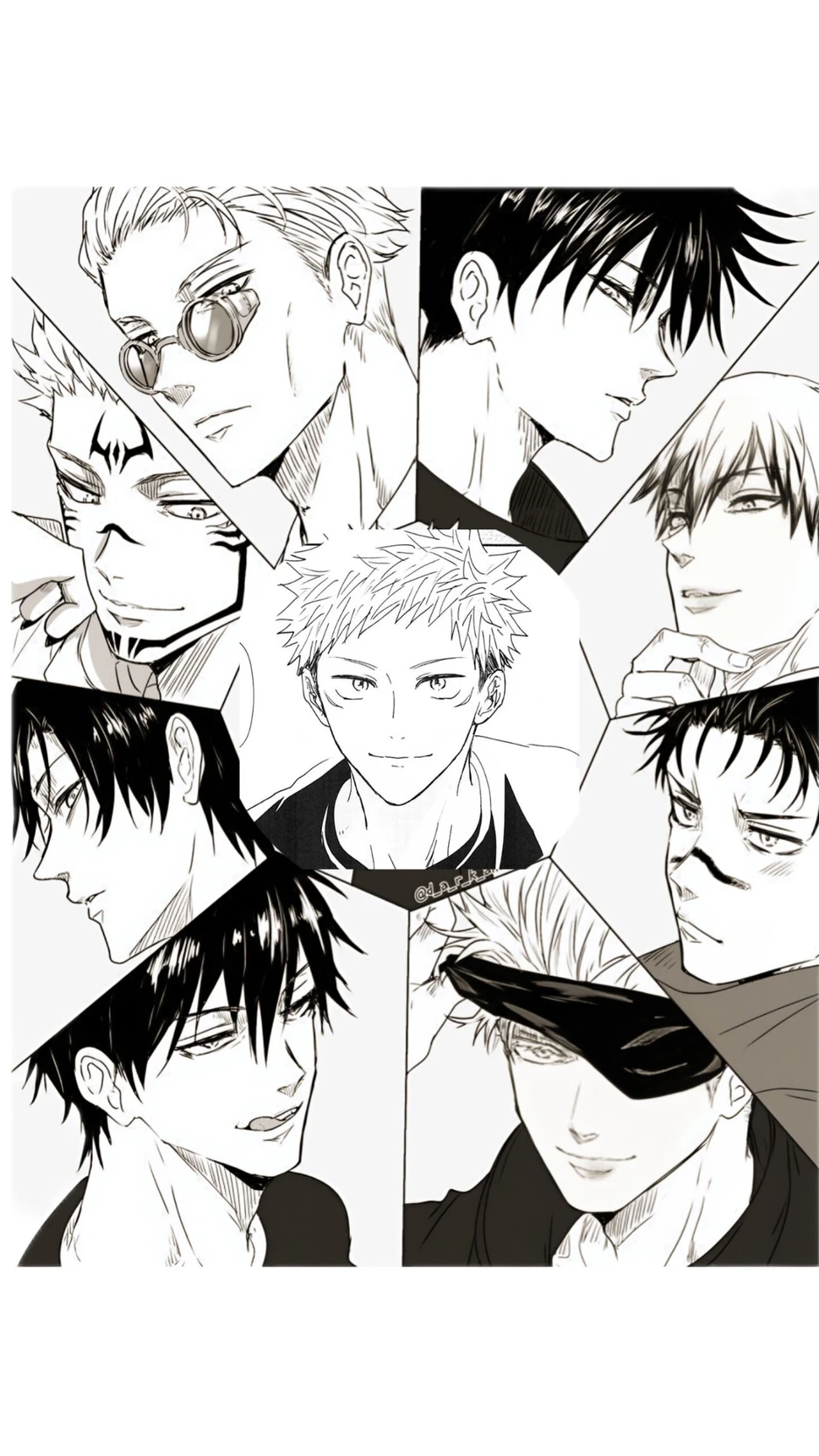 Megumi/Nanami/Sukuna/Yuta/Toji/Gojo/Choso/Naoya/Yuji thumbnail